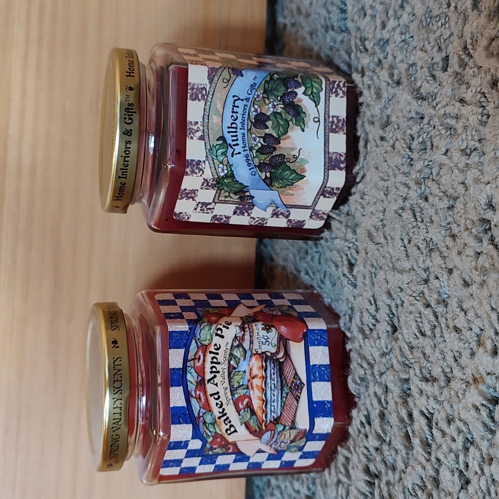 Home Interiors and Gifts Spring Valley Scents jar candles